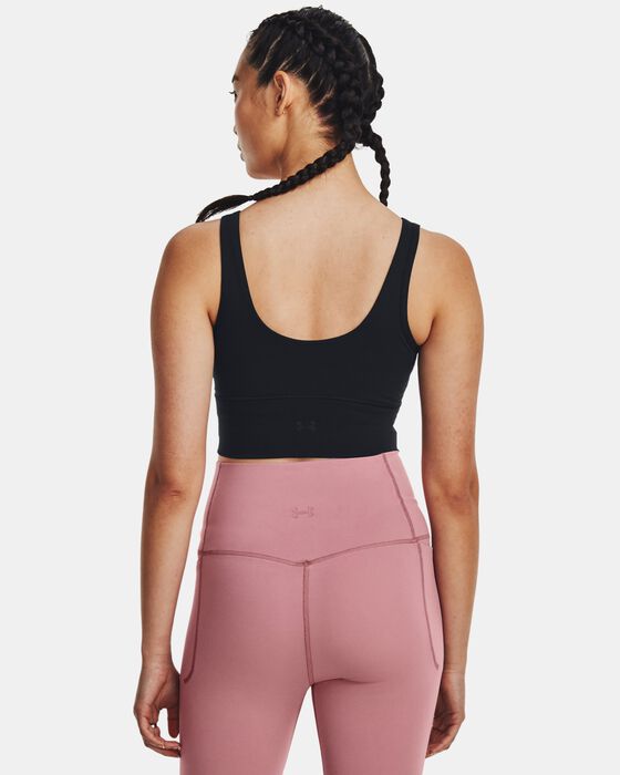 Women's UA Meridian Fitted Crop Tank image number 1