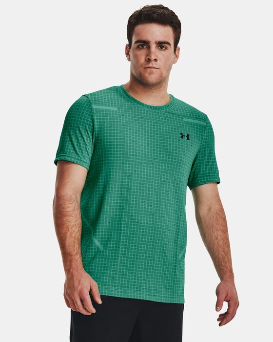 Men's UA Seamless Grid Short Sleeve image number 0