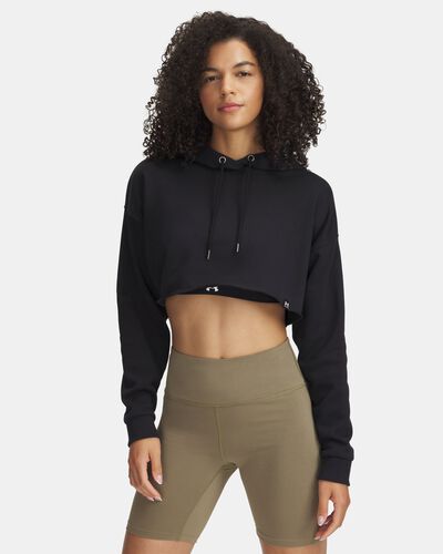 Women's UA Icon Terry Crop Hoodie