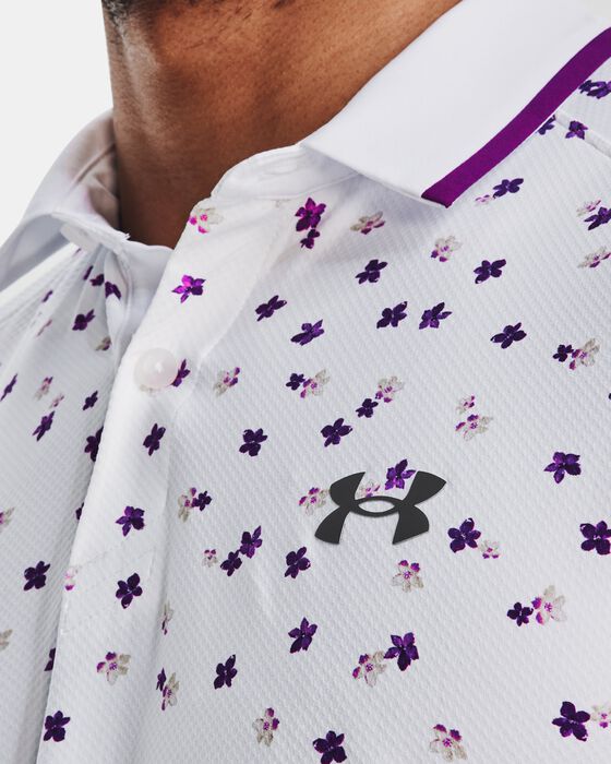 Men's UA Iso-Chill Floral Polo image number 4