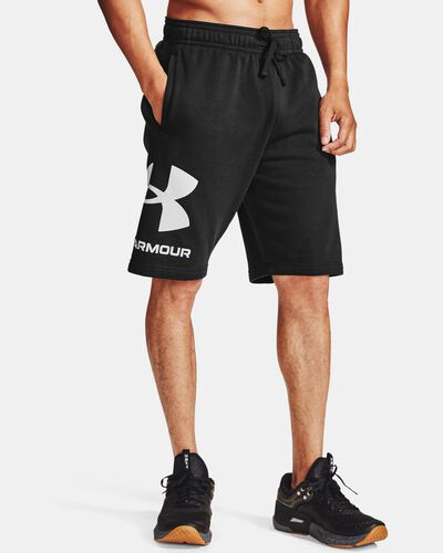 Men's UA Rival Fleece Big Logo Shorts