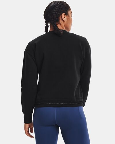 Women's UA Rival Fleece Mesh Crew
