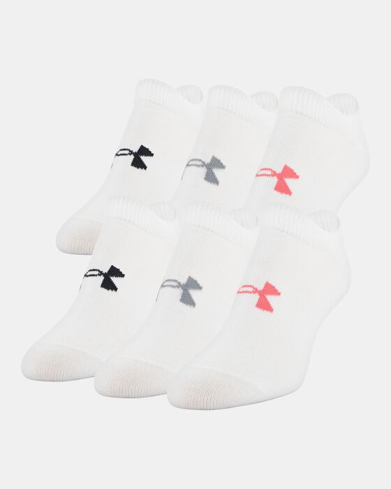 Women's UA Essentials No Show – 6-Pack image number 0