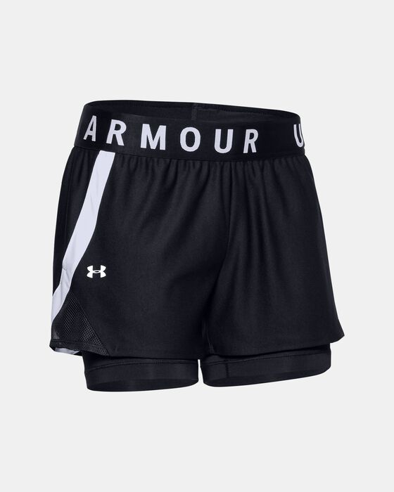 Women's UA Play Up 2-in-1 Shorts image number 6