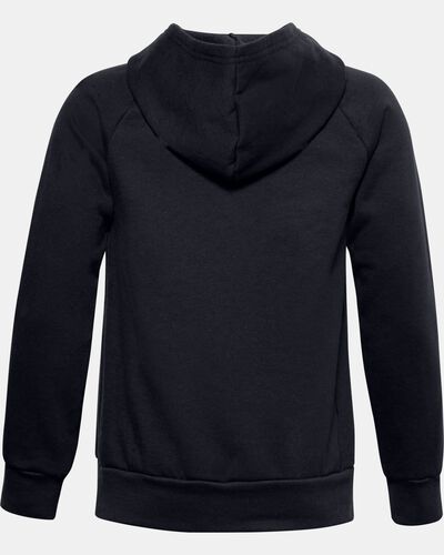 Boys' UA Rival Fleece Big Logo Hoodie