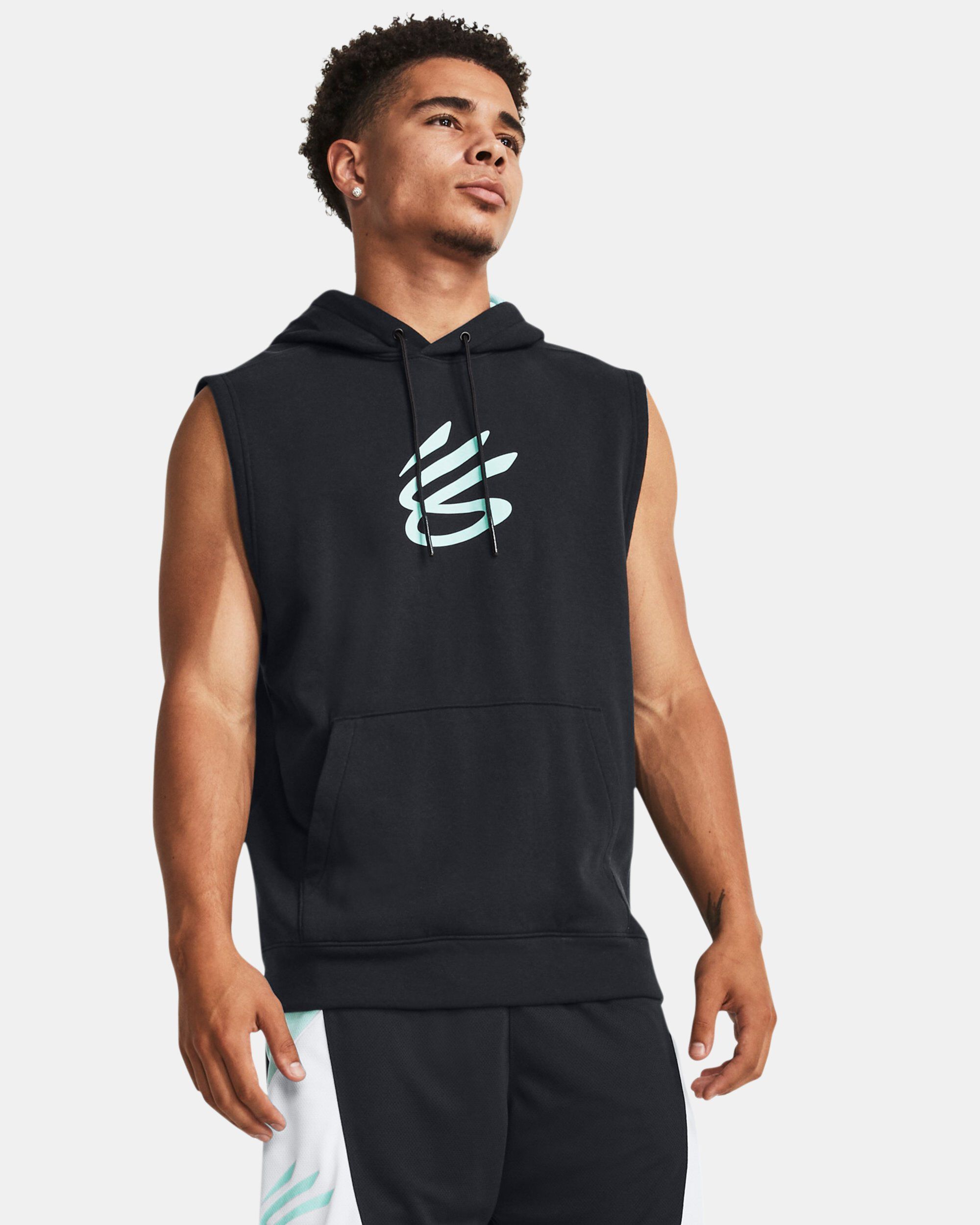 Adidas originals sleeveless best sale hoodie