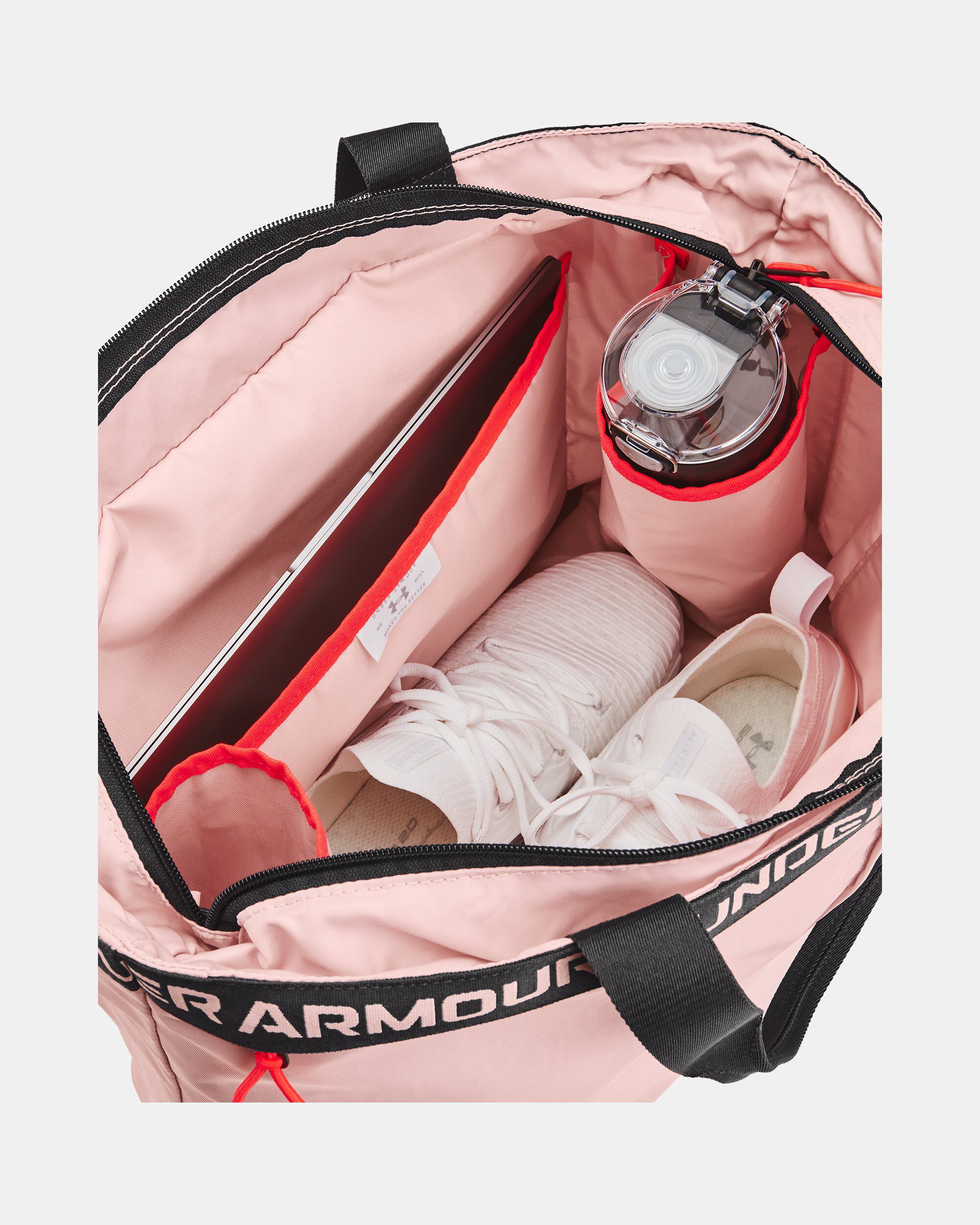 Pink under armour diaper on sale bag