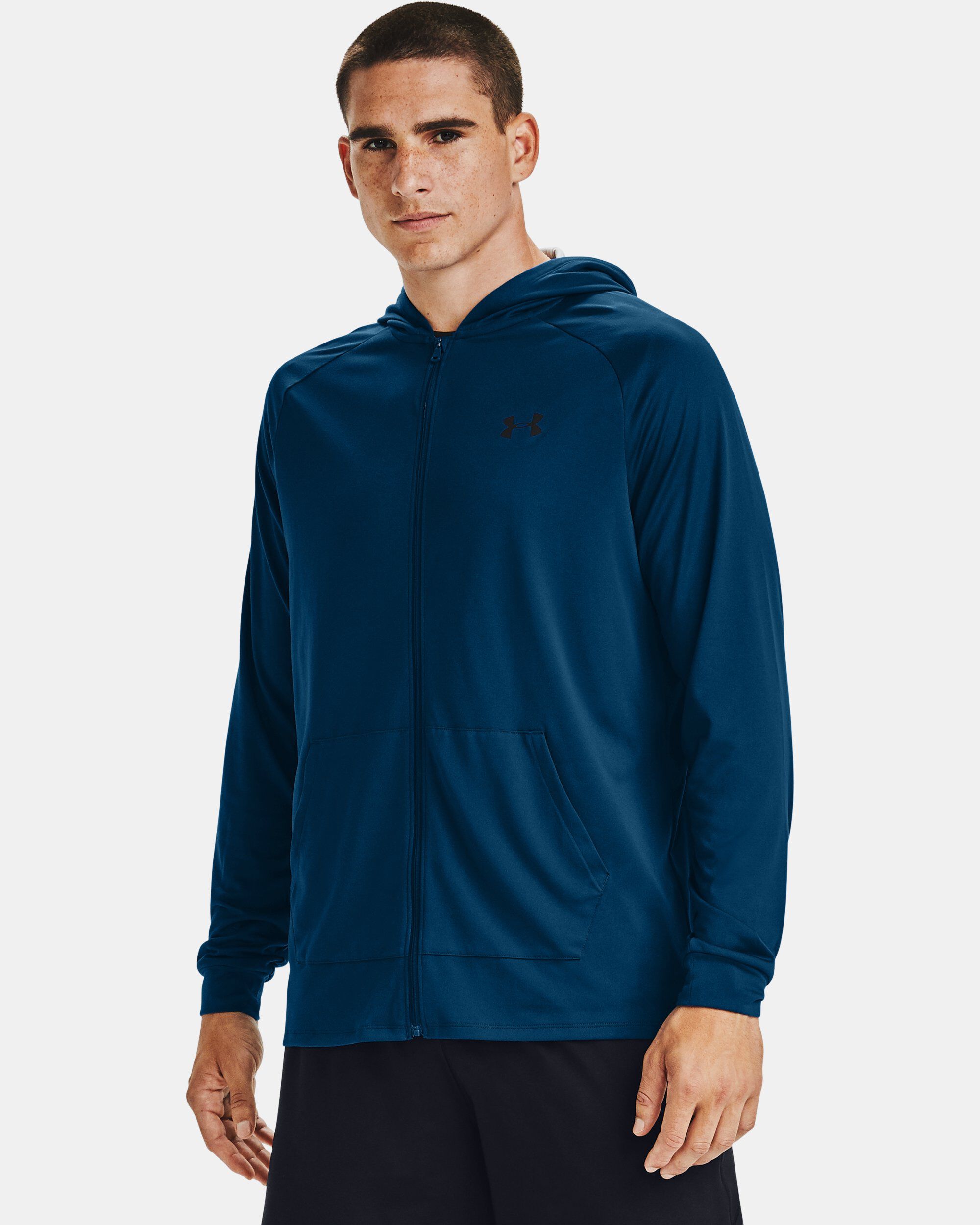 V2 tech zip hoodie top