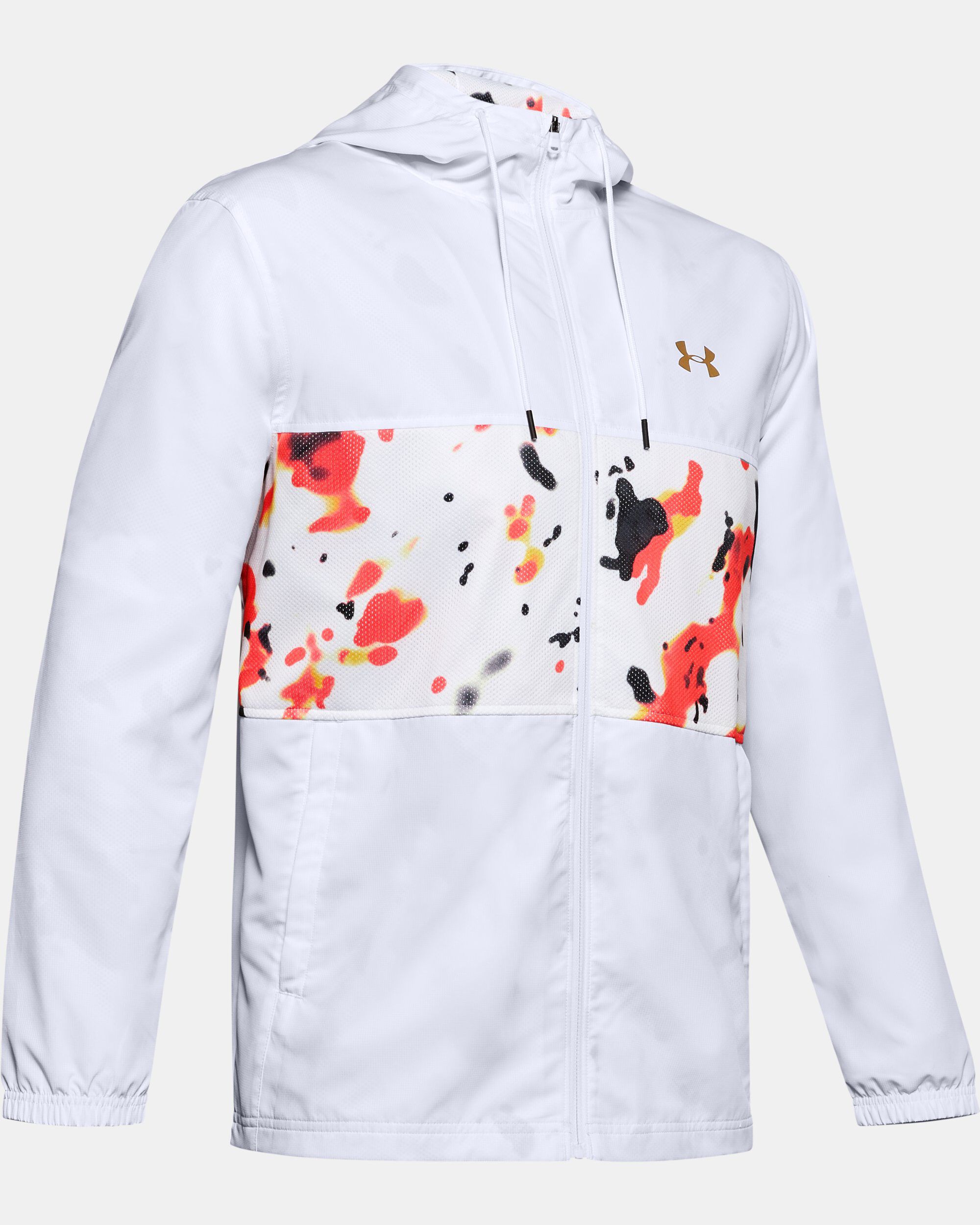 Under Armour Men s UA Sportstyle Wind Upstream Camo Jacket White
