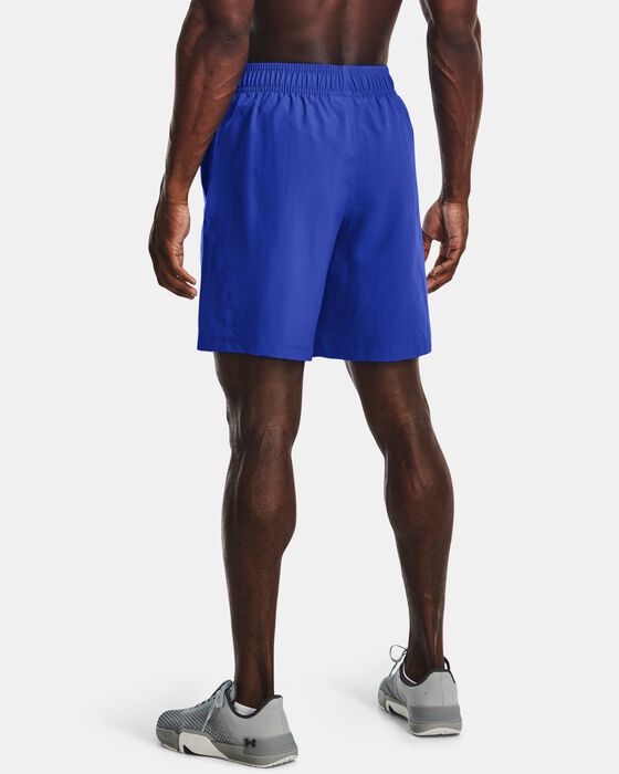 Men's UA Woven Graphic Wordmark Shorts image number 1