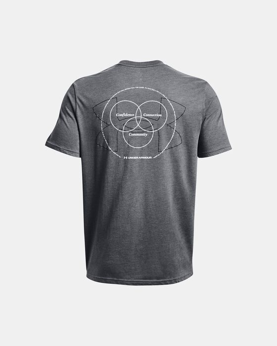 Men's UA Left Chest Confidence, Connection, Community Short Sleeve image number 5