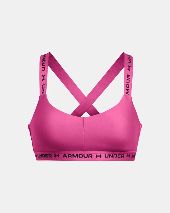 Women's UA Crossback Low Sports Bra image number 3