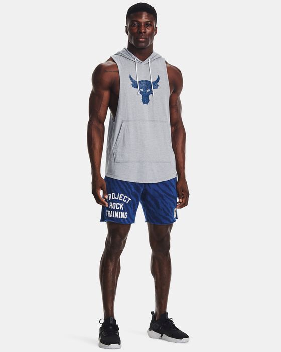 Men's Project Rock Rival Fleece Printed Shorts image number 2