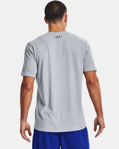 Men's UA Basketball Branded Wordmark Short Sleeve