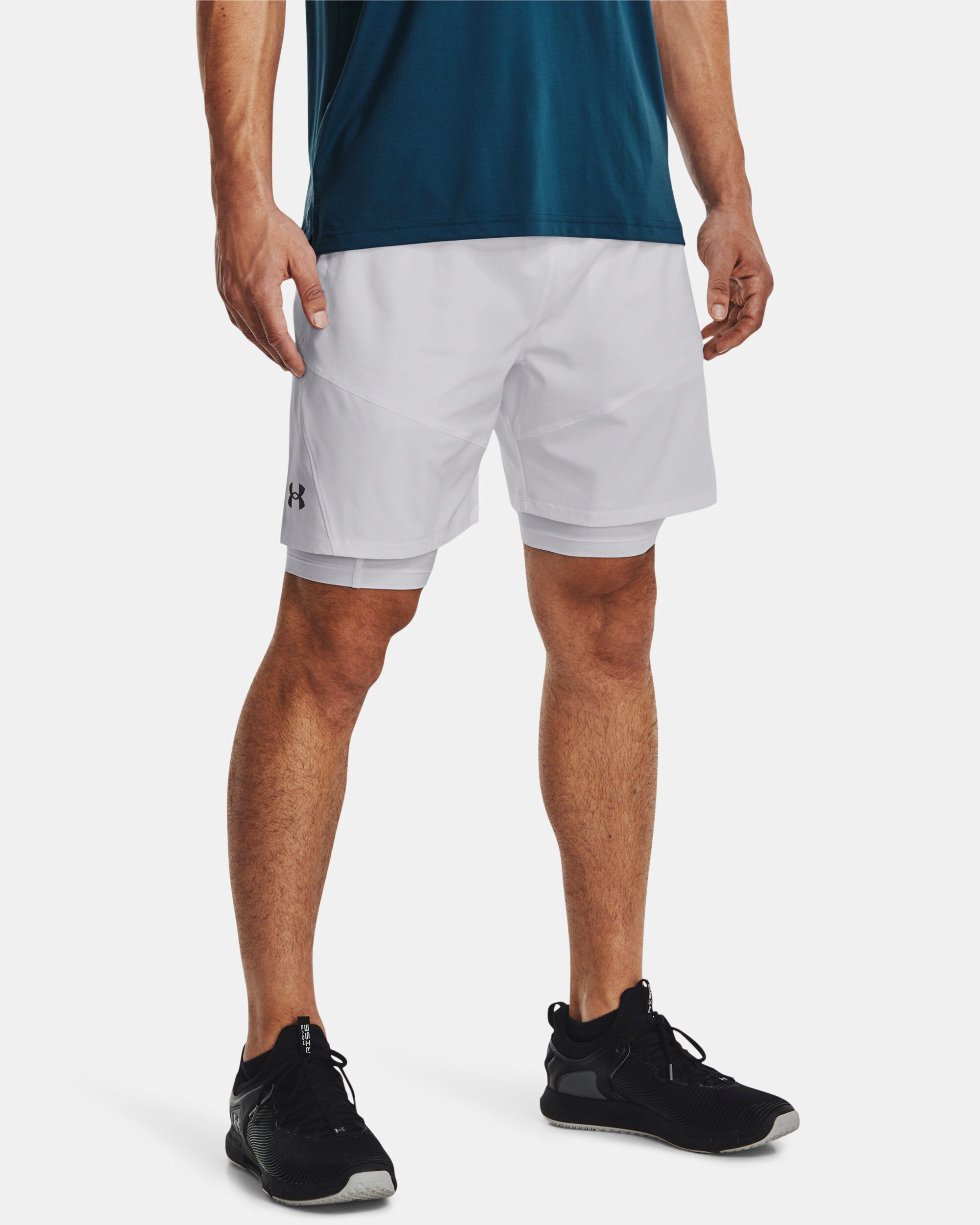 Under armour 2 in 1 shorts sale