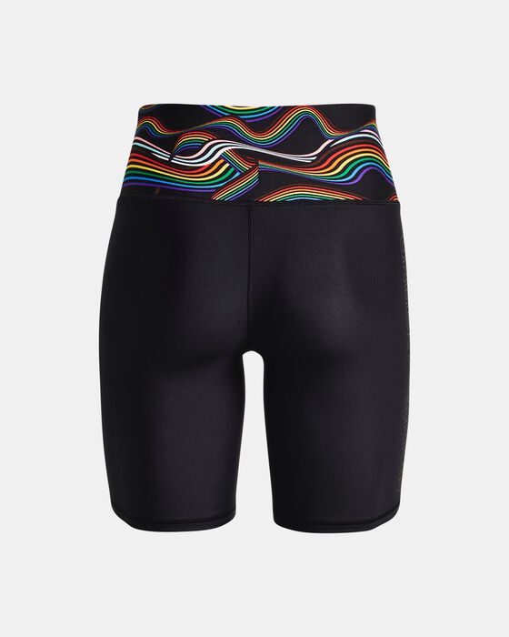 Women's HeatGear® Armour Pride Bike Shorts image number 1