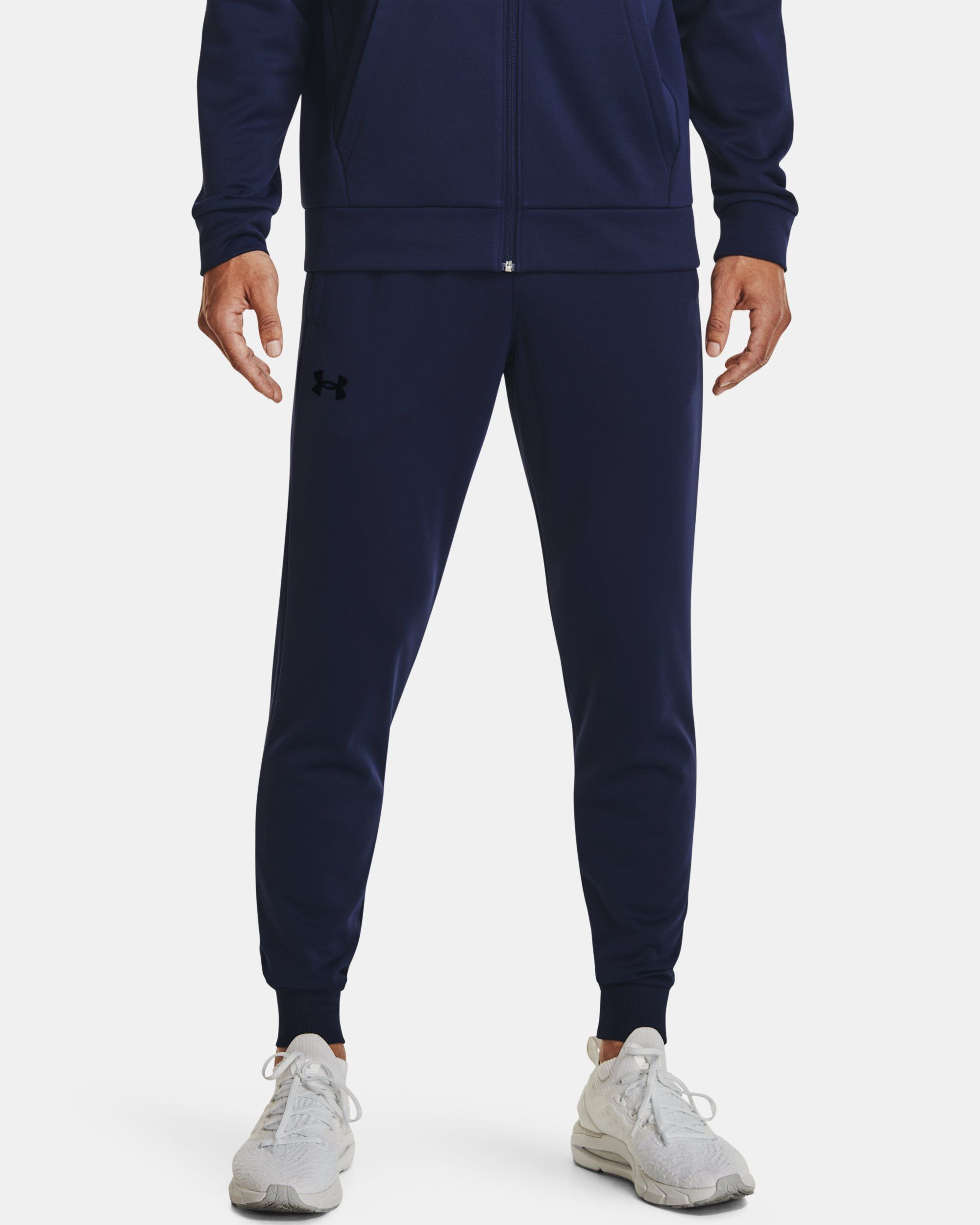 Buy UA Armour Fleece Joggers Blue in Dubai UAE Under Armour