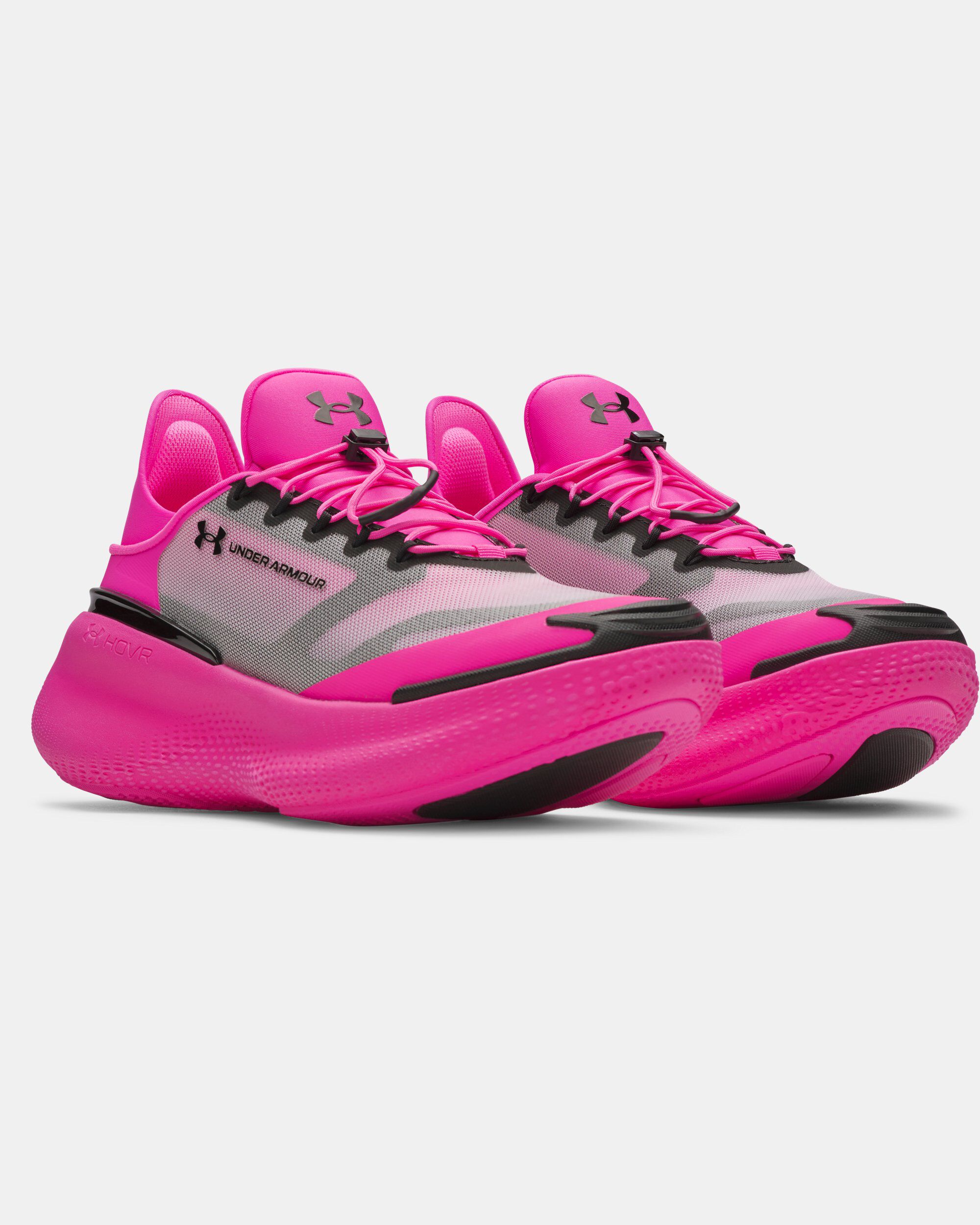Shop Under Armour UA Nova SlipSpeed™ Grade School Shoes Pink in