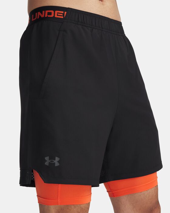 Men's UA Vanish Woven 2-in-1 Shorts image number 3