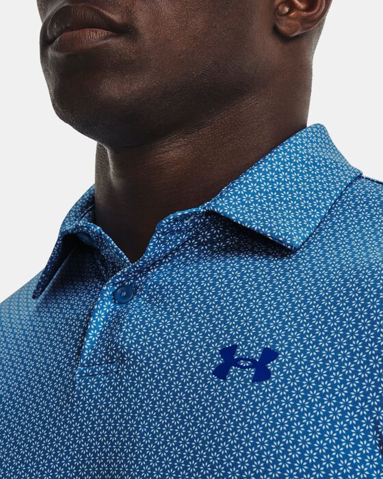 Men's UA T2G Printed Polo image number 3