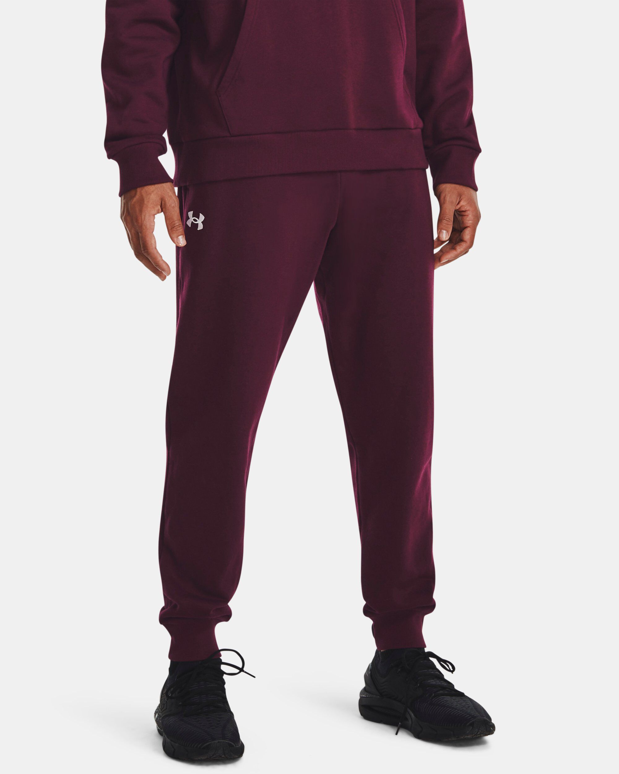 Red under 2025 armour joggers