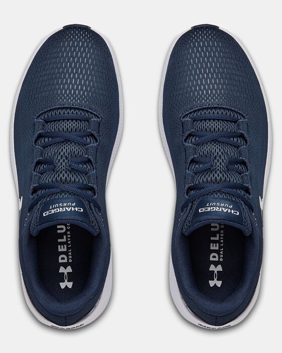 Buy Men's UA Charged Pursuit 2 Running Shoes Blue in Dubai, UAE Under