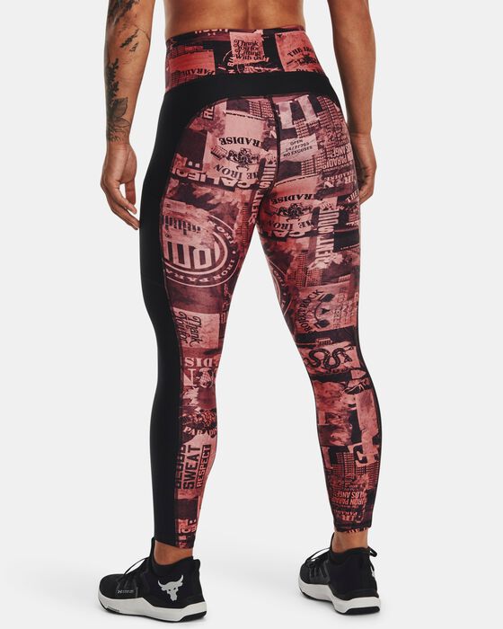 Women's Project Rock HeatGear® Print Ankle Leggings image number 1