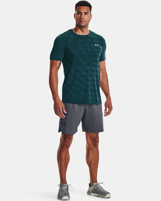 Men's UA Seamless Radial Short Sleeve image number 2