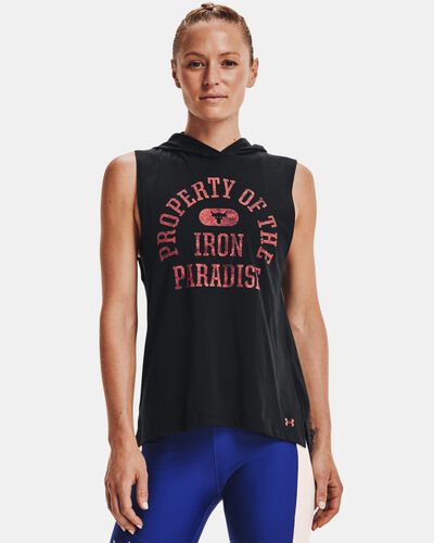 Women's Project Rock Graphic Hooded Tank