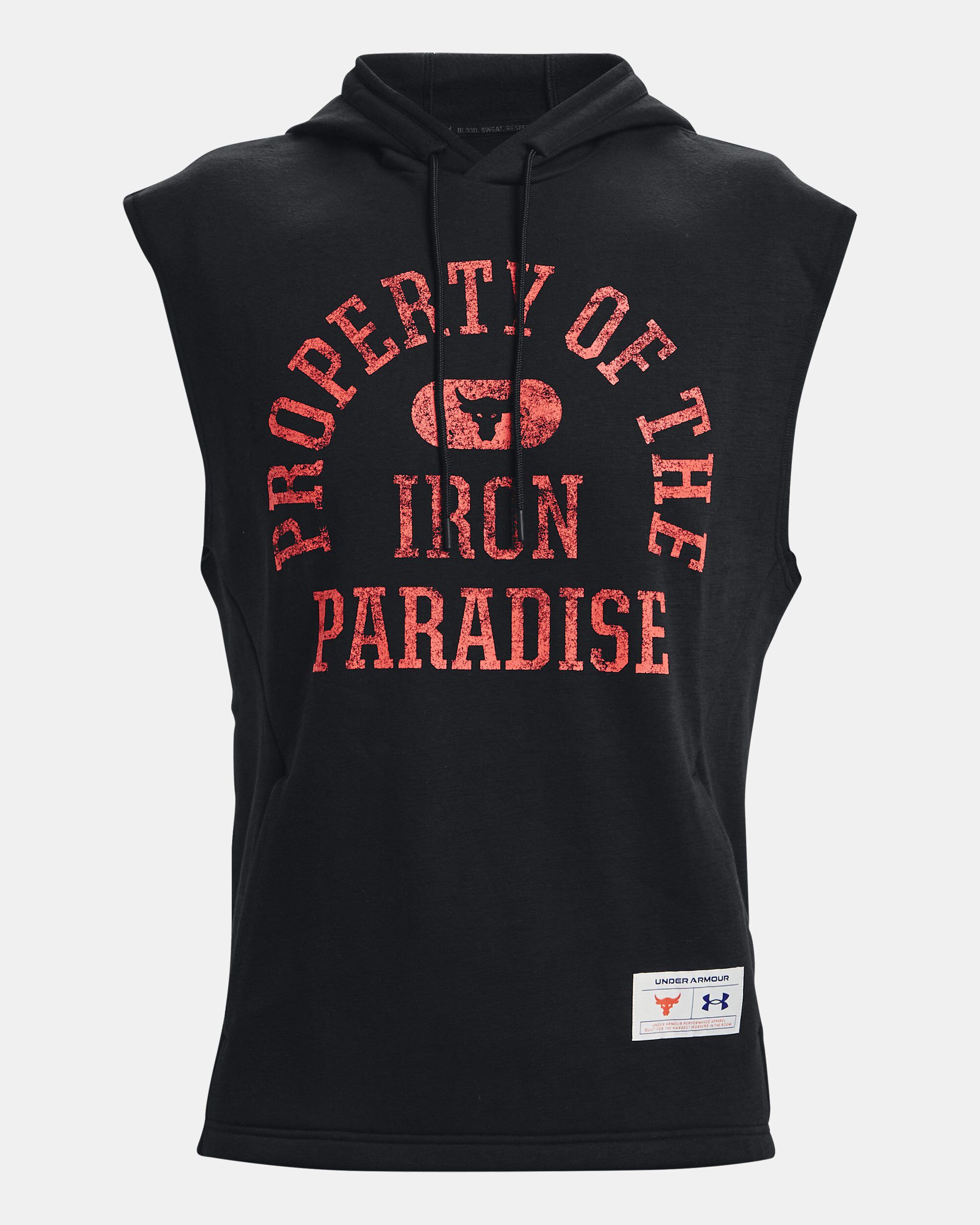 Iron paradise sleeveless hoodie discount