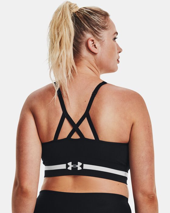 Women's UA Seamless Low Long Sports Bra image number 7