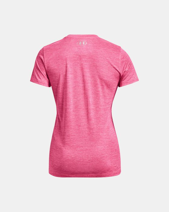 Women's UA Tech™ Twist Crest Short Sleeve image number 5