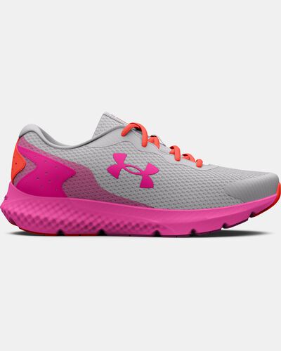 Girls' Grade School UA Charged Rogue 3 Running Shoes