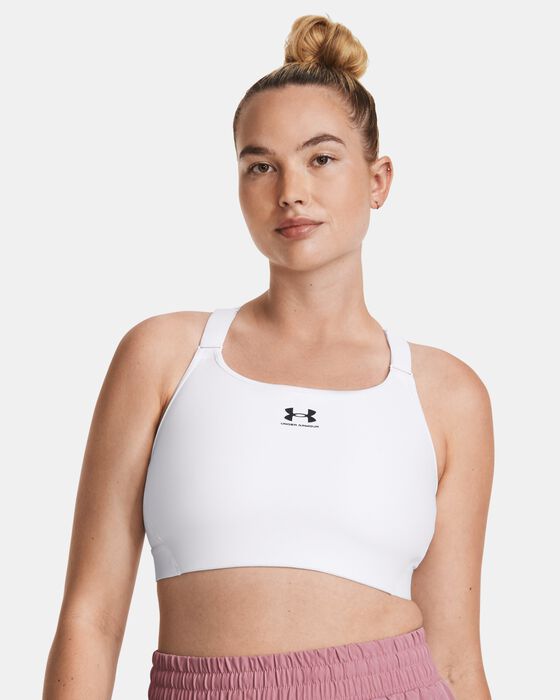 Women's HeatGear® Armour High Sports Bra image number 2