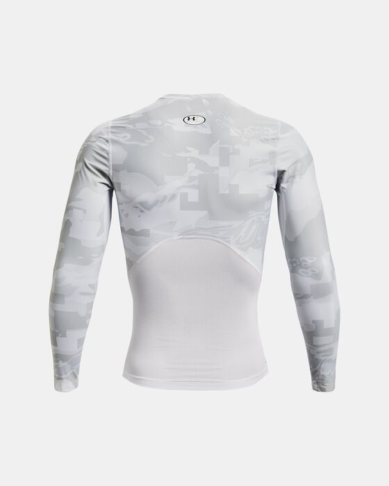 Men's UA Iso-Chill Compression Printed Long Sleeve image number 7