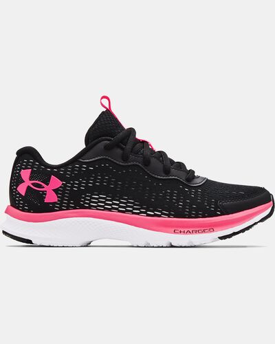 Girls' Grade School UA Charged Bandit 7 Running Shoes