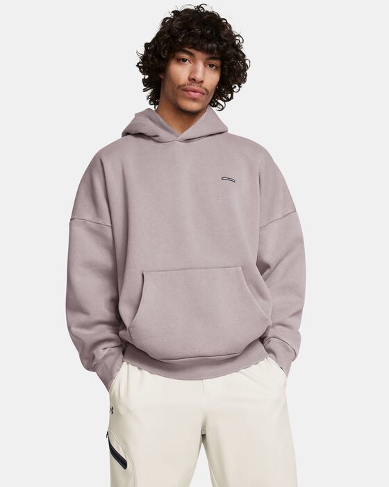 Men's UA Icon Heavyweight Fleece Wash Oversized Hoodie image number 0