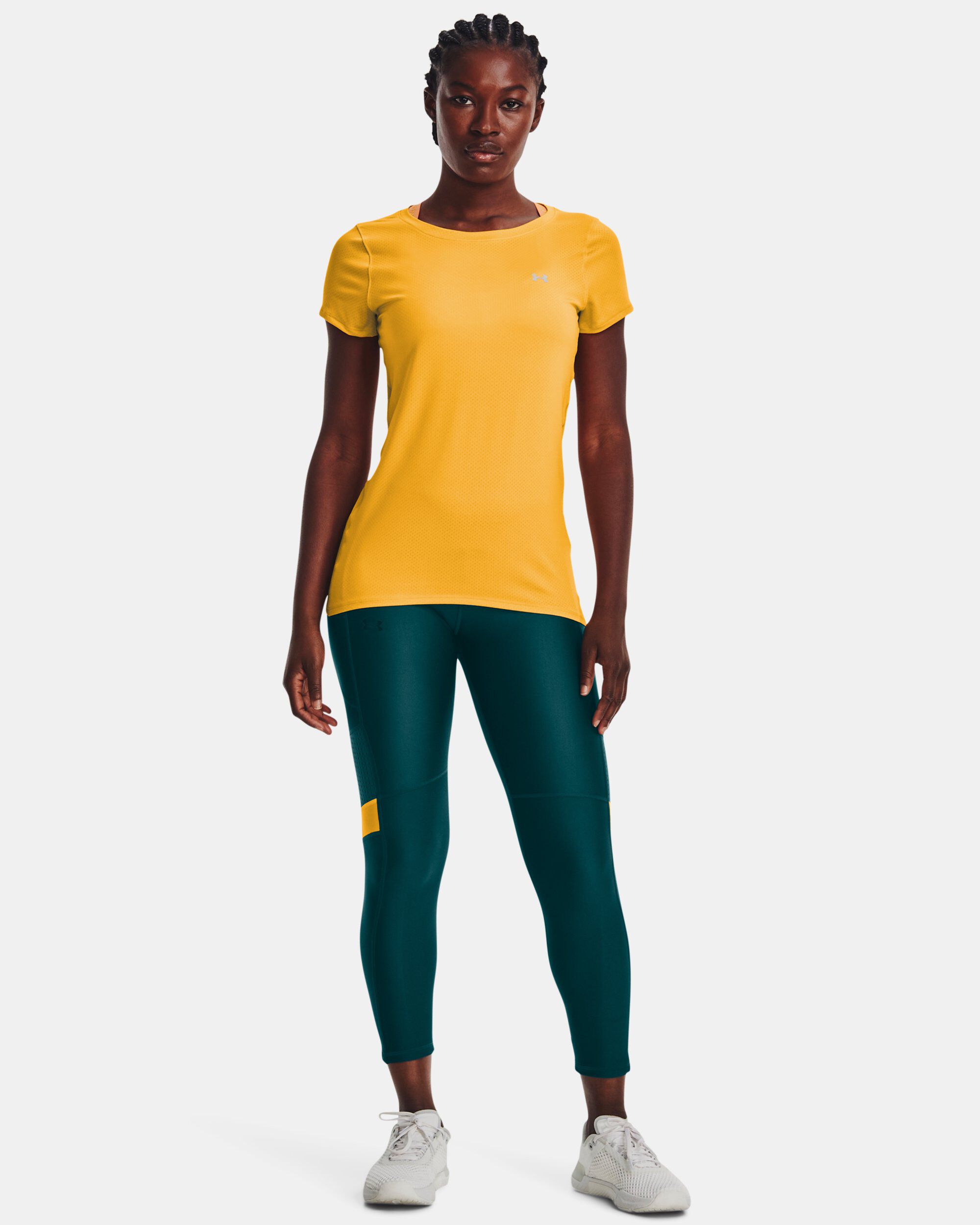 Under armour women's heatgear armour short deals sleeve