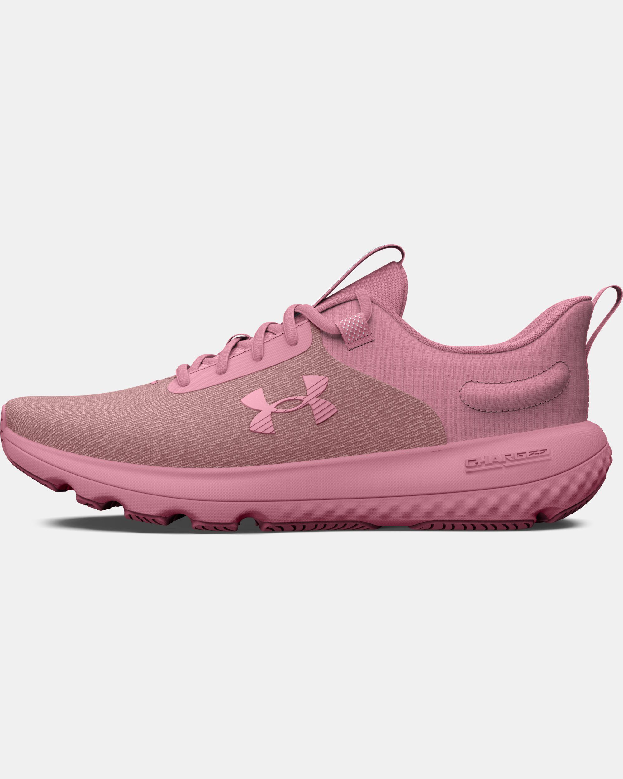 Pink under armour shoes sale
