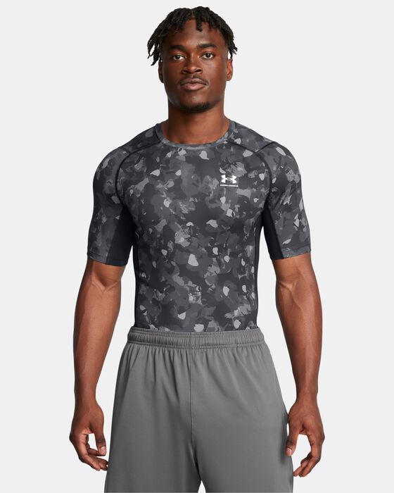 Men's HeatGear® Printed Short Sleeve image number 0