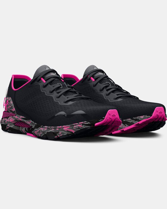 Women's UA HOVR™ Sonic 6 Camo Running Shoes image number 3