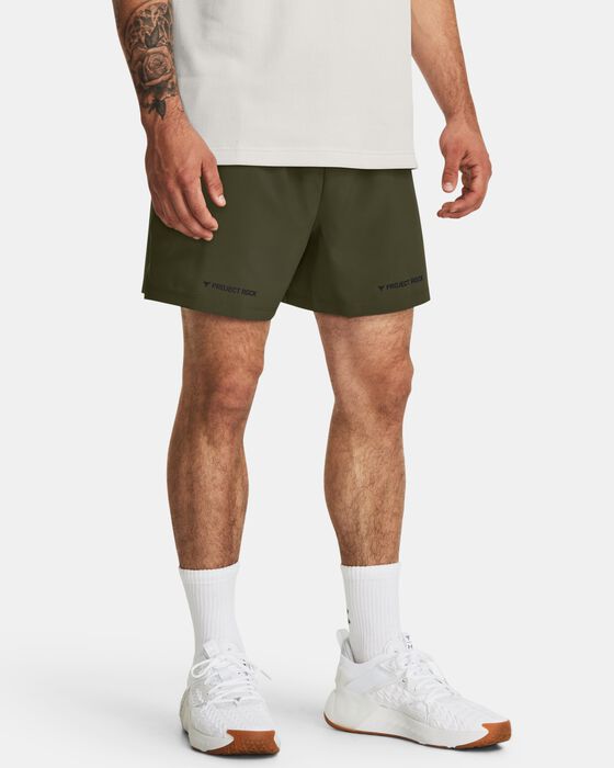 Men's Project Rock 5" Woven Shorts image number 0