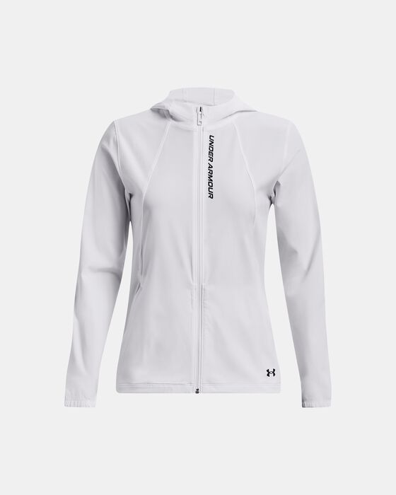 Women's UA OutRun The Storm Jacket image number 6