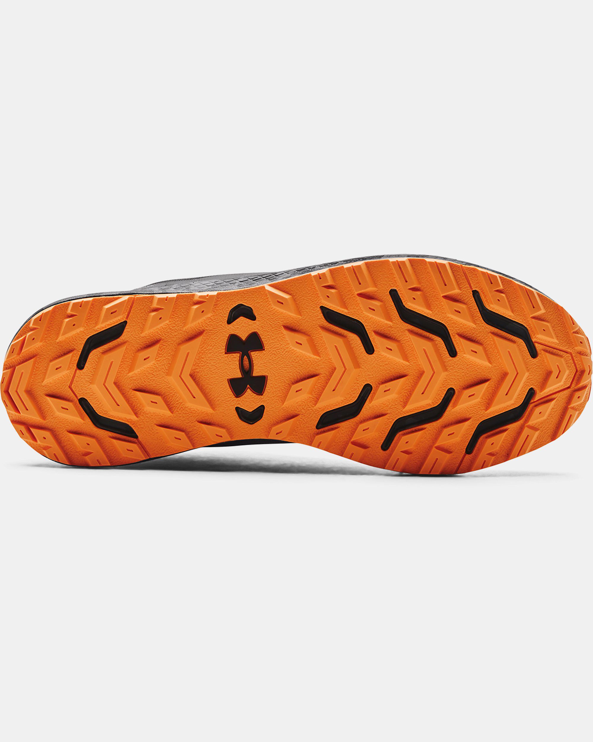 Orange under armour online shoes