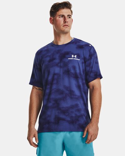 Men's UA RUSH™ Energy Print Short Sleeve