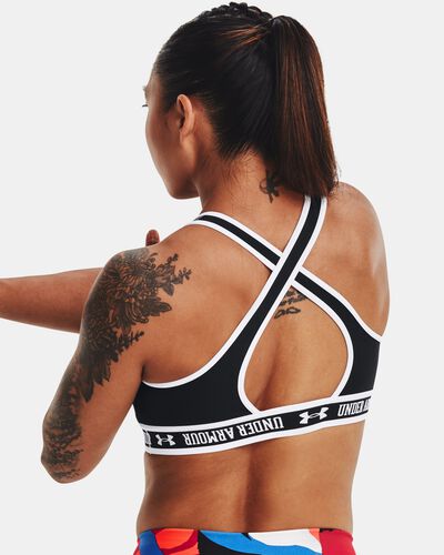Women's Armour® Mid Crossback Block Sports Bra