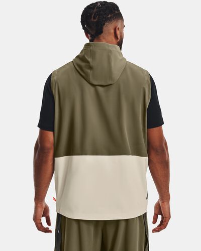 Men's UA RUSH™ Woven Hooded Vest