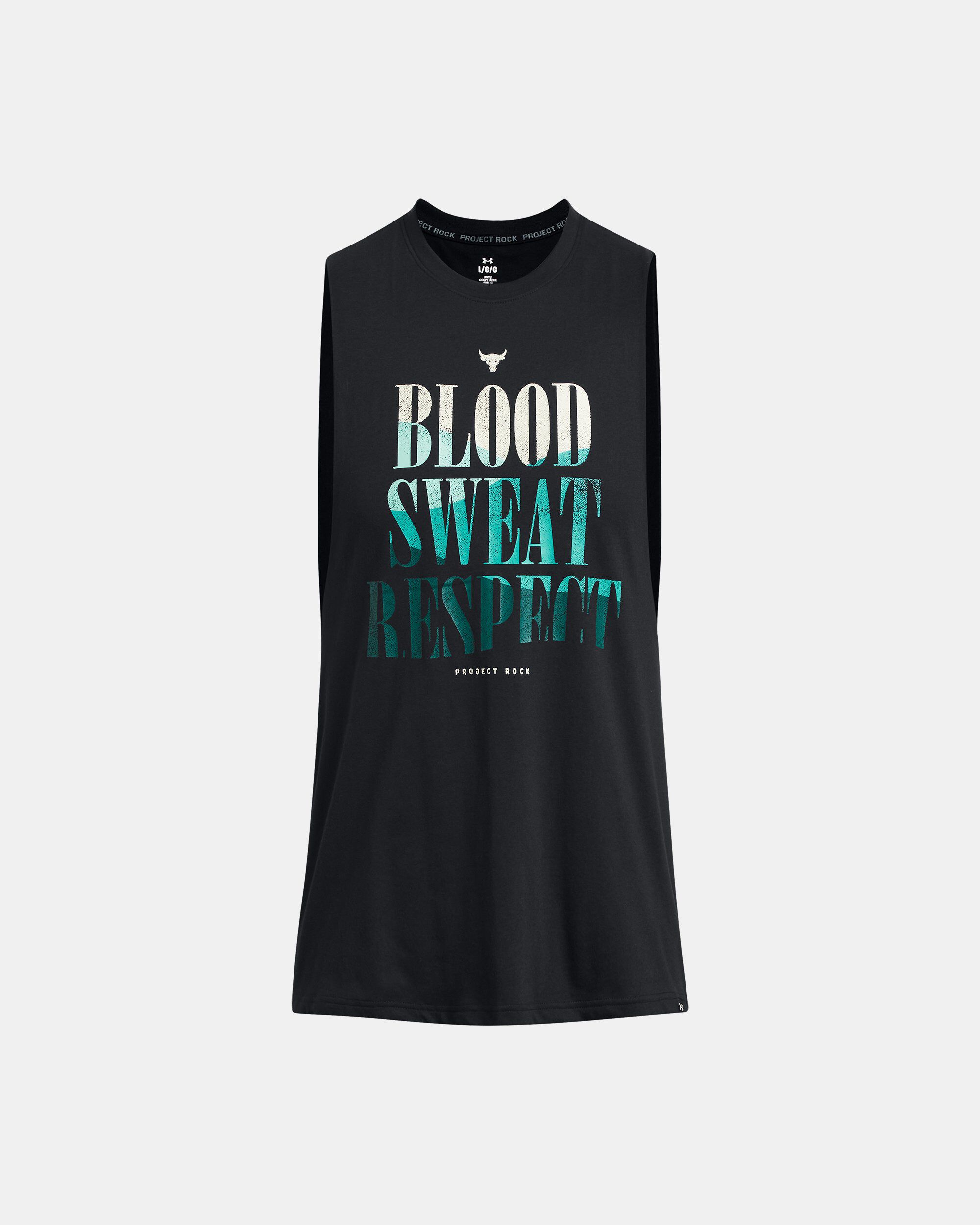 Shop Under Armour Project Rock BSR Payoff Men's Tank Top Black in