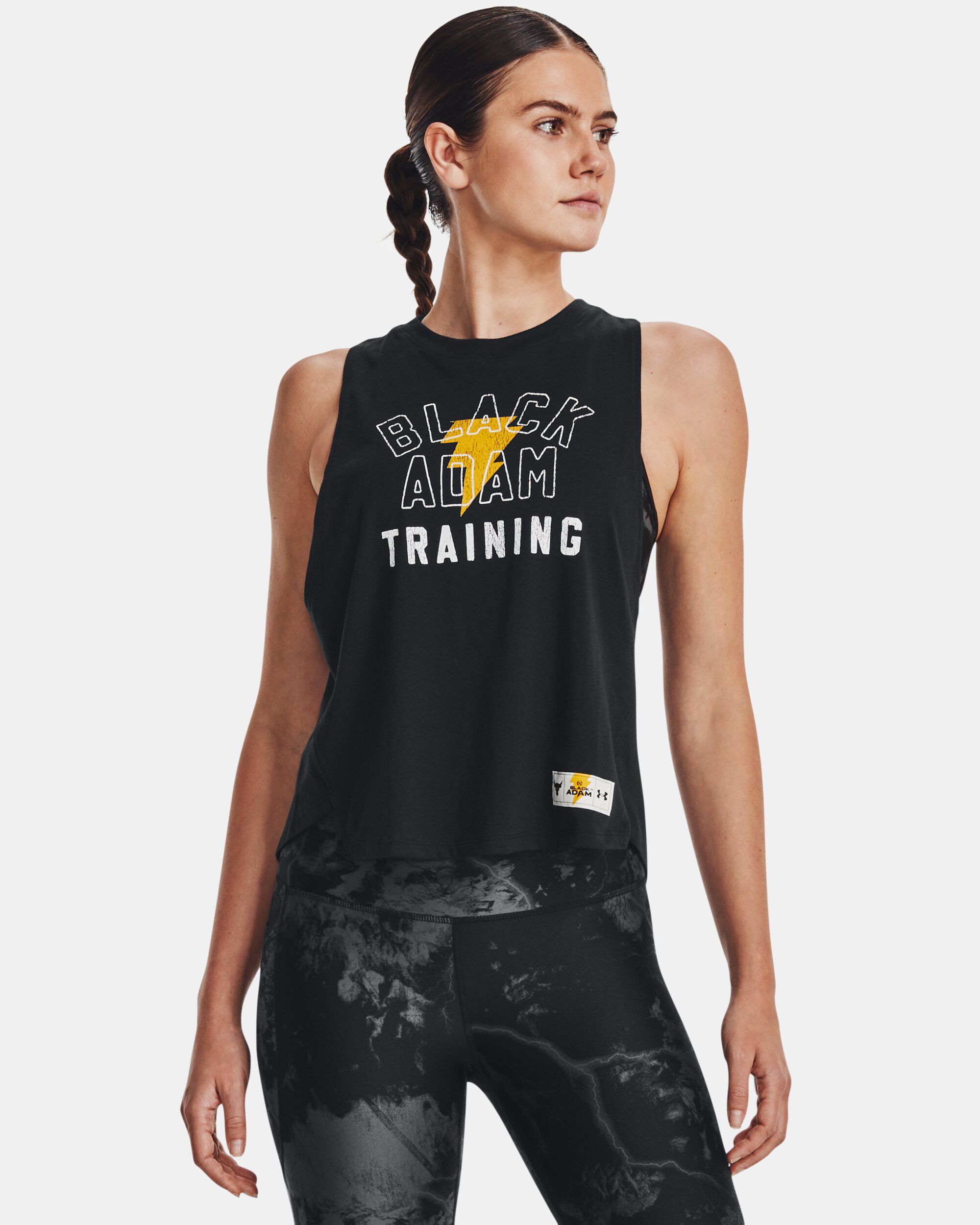Buy Women's Project Rock Black Adam Tank Black in Dubai, UAE | Under Armour