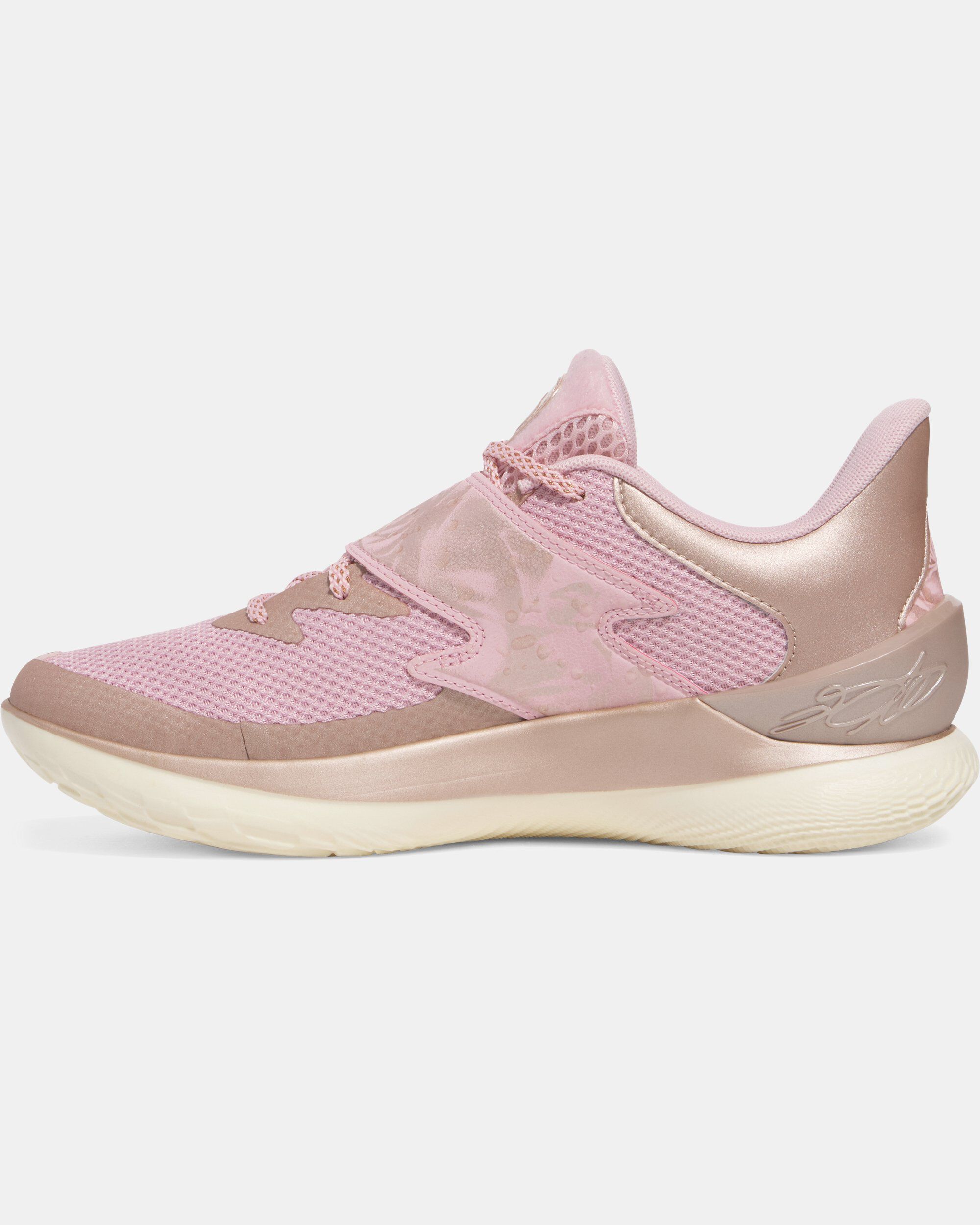 Shop Under Armour Unisex Curry Fox 1 'Reign Rose' Basketball